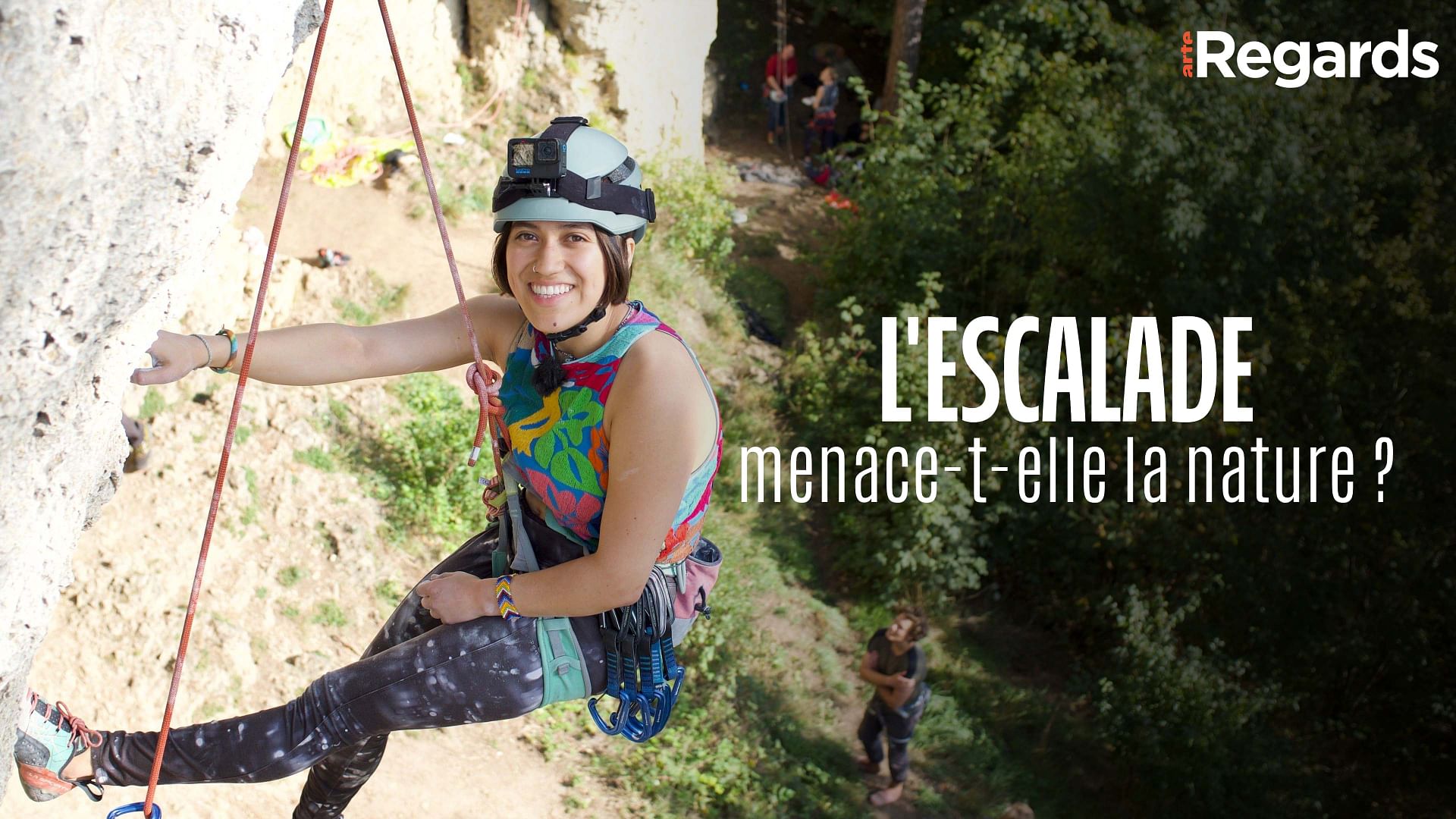 ARTE Regards - Escalade : un sport qui menace la nature ?