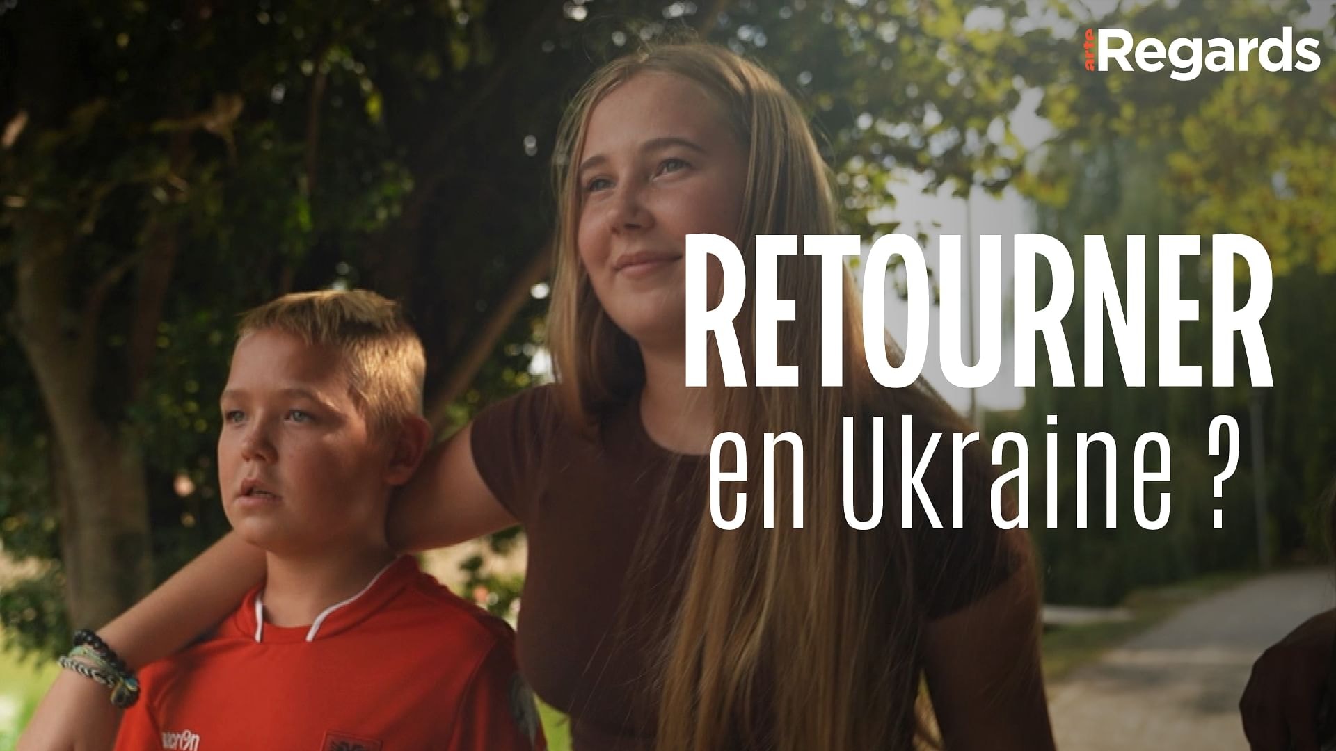 ARTE Regards - L'incertitude des enfants réfugiés ukrainiens