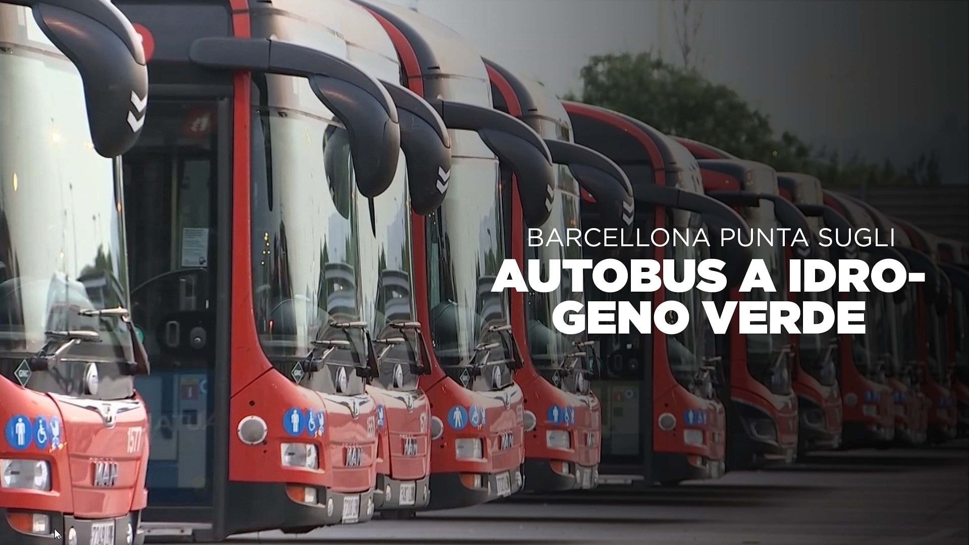 Barcellona punta sugli autobus a idrogeno verde
