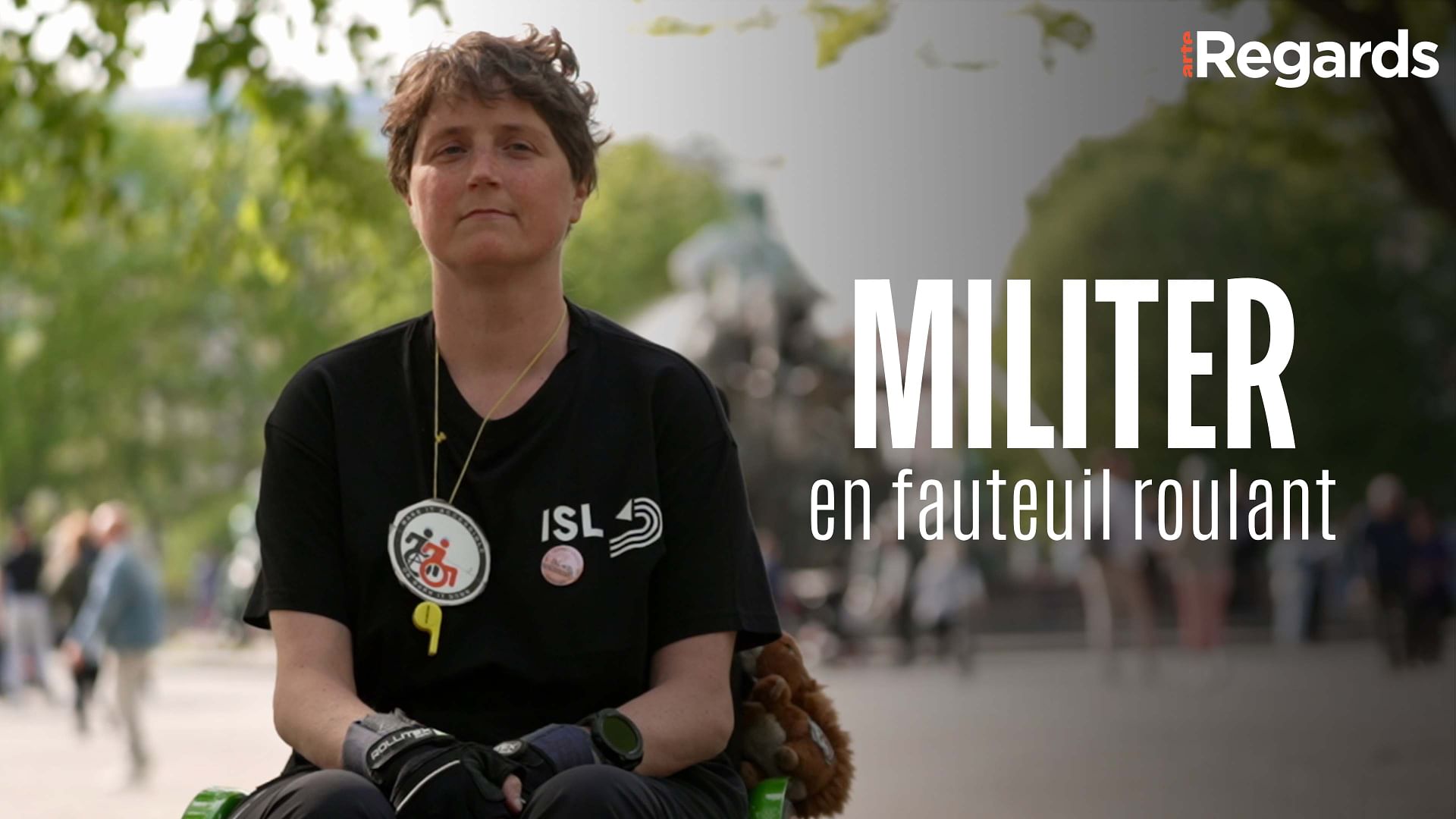 ARTE Regards - Militer en fauteuil roulant