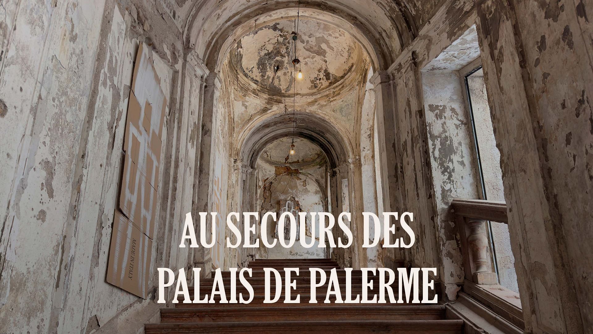 ARTE Regards - Au secours des palais de Palerme